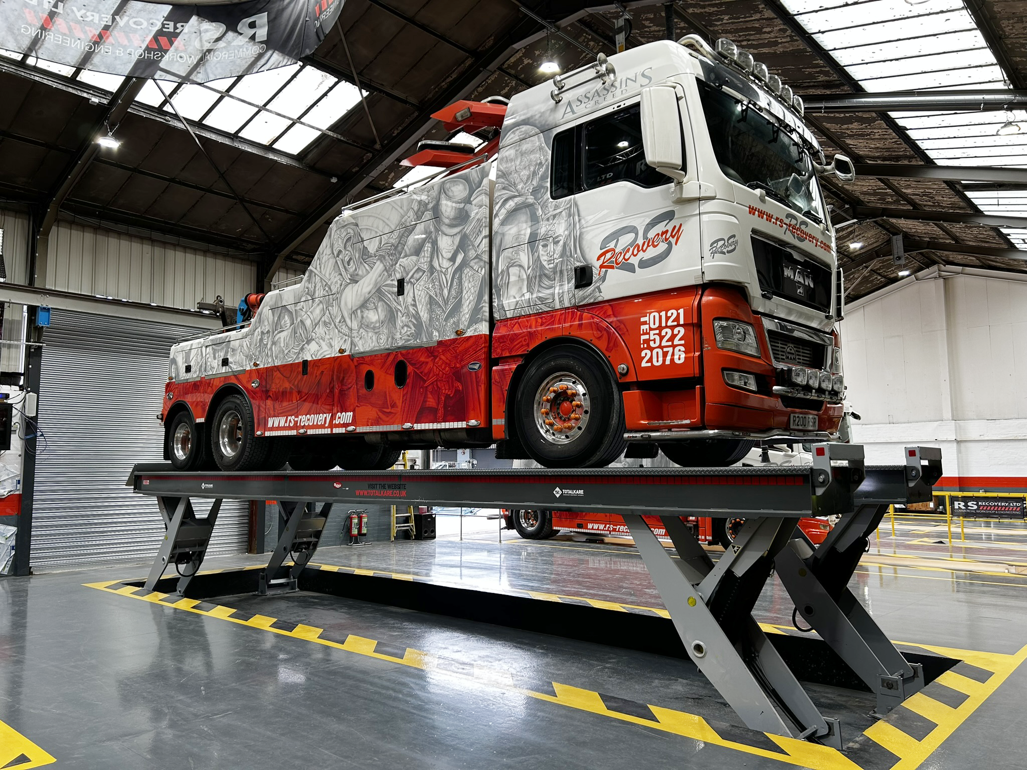 RS Recovery installs Totalkare equipment for workshop refit