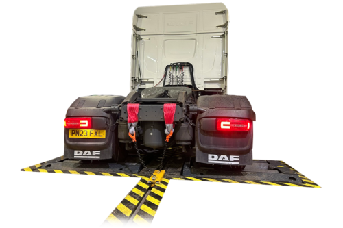 In-Ground Brake Tester With Load Simulation